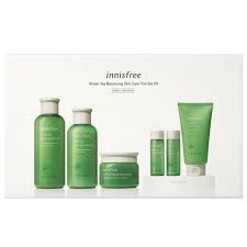Made with the fresh green tea water 2.0™ by double squeeze method, it keeps skin moisturized. Innisfree Green Tea Balancing Skin Care Trio 6 In 1 Set Ex Travel Exclusive Shopee Malaysia