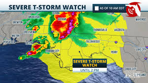 Sometimes will be referred to as a watch box. Severe Thunderstorm Watch Issued For The Panhandle Florida Storms
