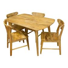 5 out of 5 stars. Oslo Light Mango Wood Dining Table Chairs Scandinavian Style Kitchen Table Retro Modern Table