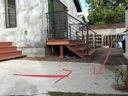 Concrete Patio With Slope