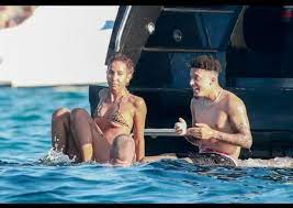 He had at least 1 relationship previously. Jadon Sancho Blew Lots Of Money On His Recent Holiday Trip Private Jet Yacht Jetski Expansive Restaurant And More Futballnews Com