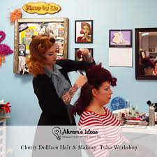 cherry dollface hair makeup tulsa