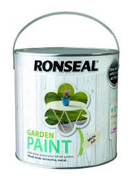 Ronseal Garden Paint White Ash 2 5l