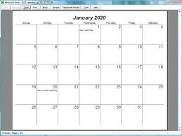 Free Calendars And Calendar Templates Printable 2 Page Monthly