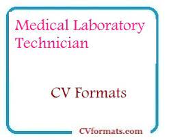 The above medical lab technician resume sample and example will help you write a resume that best highlights your experience and qualifications. Medical Laboratory Technician Cv Template Cvformats Com