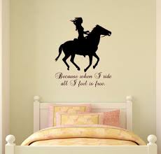 Horse Wall Decal Quote Sticker Wall