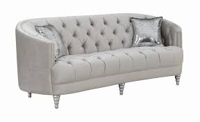 Avonlea Gray Sofa By Coaster
