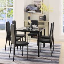 dining table set for 7, modern kitchen