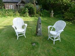 A Pair Of Art Deco Wicker Garden Or