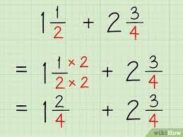 how to add mixed numbers 11 steps