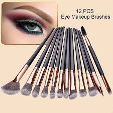 lilyme 12pcs eye makeup brushes eye
