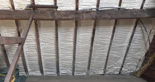 One last point owens corning makes about spray foam insulation is that it can make detecting a roof leak harder. Spray Foam Loft Insulation