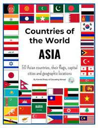 In school, we were taught various subjects such as math, science, history, and social studies. Countries In Asia Printable Flags With Capital Cities Location On Map Posters Countries Of Asia Countries Of The World Capital City
