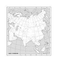 mapa konturowa Azji - Pobierz pdf z Docer.pl