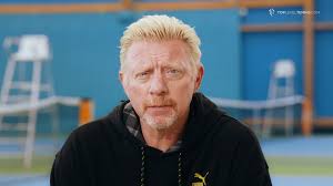 The retired tennis star, 53, cut a dapper figure for the day, donning a beige blazer. Learn Tennis Straight From Boris Becker On Top Level Tennis Tennis Connected