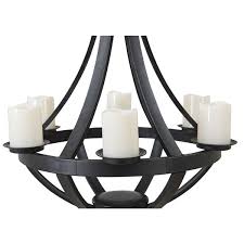 Sunjoy Cecil Outdoor Chandelier With 6