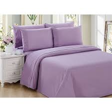 Purple Polyester Bed Sheets