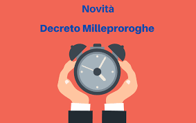 Le novità del Decreto Milleproroghe - CNA Ravenna