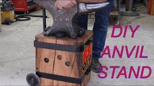 how to make an awesome anvil stand
