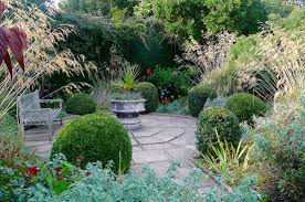 walled gardens secluded patio picture