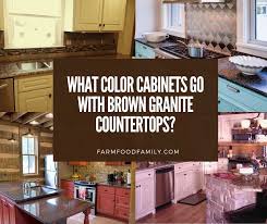 brown granite countertops