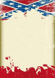 grunge confederate old flag a poster