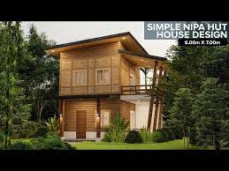 modern bahay kubo simple nipa hut