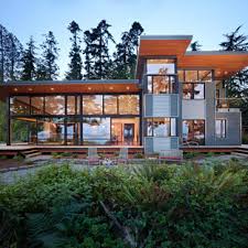 Modern house plans feature lots of glass, steel and concrete. 75 Beautiful Modern Exterior Home Pictures Ideas August 2021 Houzz