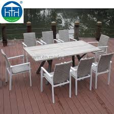 poly wood patio table and chairs