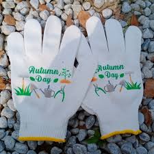 Men Cotton Gloves Handmade Male