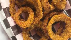 keto onion rings air fryer recipe and