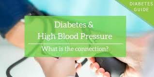 diabetes and high blood pressure what