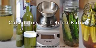 Making A Salt Brine Calculating Salinity For Brine Recipes