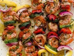 the best grilled shrimp kabobs recipe