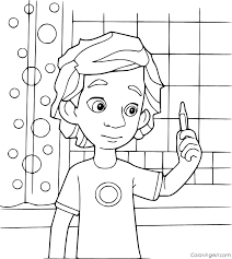 Thermometer coloring page twisty noodle 011514 january 15 the midpoint of meteorological winter. Tom Thomas And Thermometer Coloring Page Coloringall