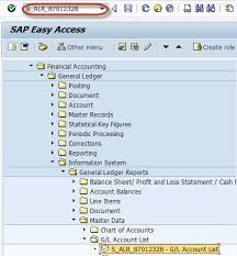 Important Reports In Sap Fi