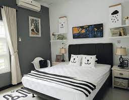 Desain kamar monokrom adalah desain yang meski terdiri dari penggunaan warna dominan putih dan hitam, namun tidak monoton dan anti suram. 9 Inspirasi Desain Kamar Monokrom Elegan Dan Modern Artikel Spacestock
