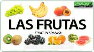 Frutas is a great place to come to when you crave some frutas=fruit. Las Frutas Fruit In Spanish Youtube