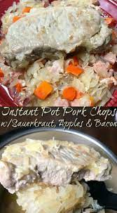 instant pot pork chops with sauer