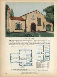 Spanish Style Homes Vintage House Plans