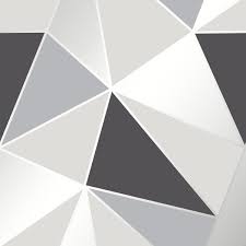 Apex Geometric Black And Silver
