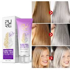 It's so simple and easy to get rid of the yellow tones! Purple Shampoo For Blonde Hair Blonde Shampoo Eliminates Brassy Yellow Tones Shopee Philippines