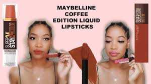 maybelline coffee edition superstay