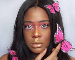 pink fairy easy halloween makeup