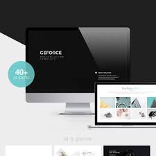 Geforce Clean Powerpoint Template Themes For Business