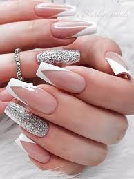40 interesting french tip nails for a