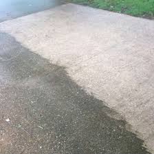 how to pressure wash your concrete or