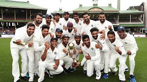 indian cricket baseball team with