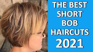 This short bob hairstyle for thin hair is worthy of being raved about as it represents an elegant vibe with its carefully cut length and messy texture. The Best Short Bob Haircuts 2021 Youtube
