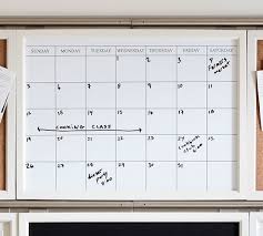 Otherwise, they will have to be. Daily Organization System Magnetic Whiteboard Calendar Pottery Barn